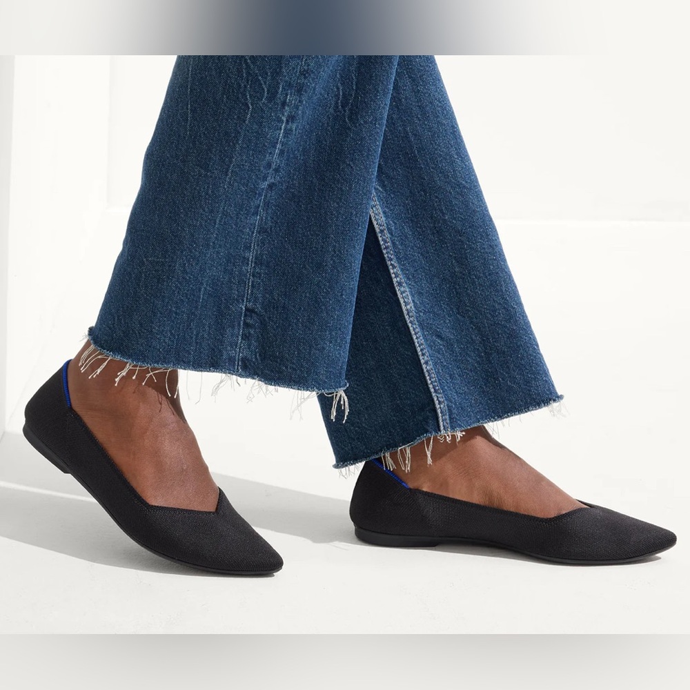 Rothy's Black Flats The Point